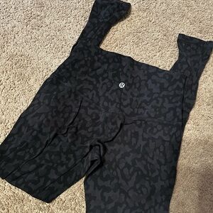 lululemon athletica Black design Leggings